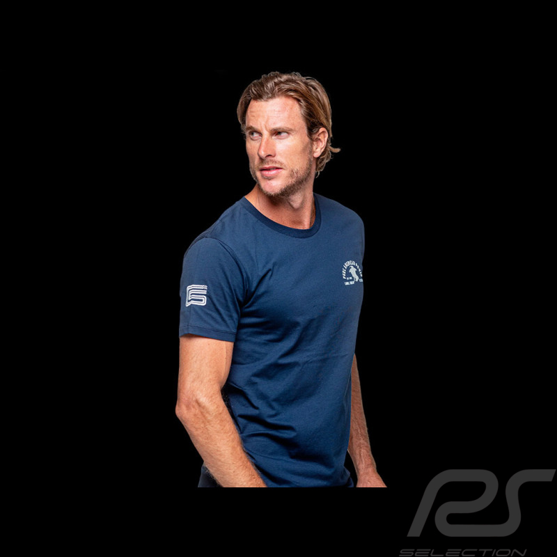 Carroll Shelby Tribute Le Mans 1966 T-Shirt Marineblau - Herren