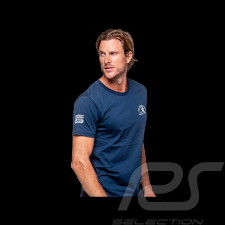 Carroll Shelby Tribute Le Mans 1966 T-Shirt Navy Blue - Men