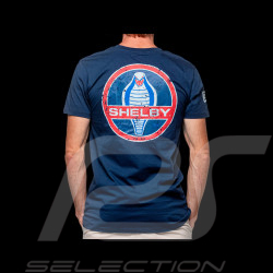 Carroll Shelby Tribute Le Mans 1966 T-Shirt Navy Blue - Men