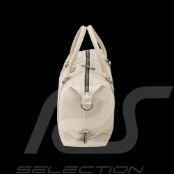 Carroll Shelby Reisetasche Big D 48H aus Leder Sheep Crown Ecru