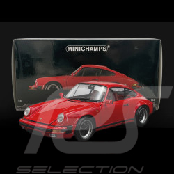 Porsche 911 Carrera 3.2 Coupé 1983 Rouge Indien 1/18 Minichamps 100063021