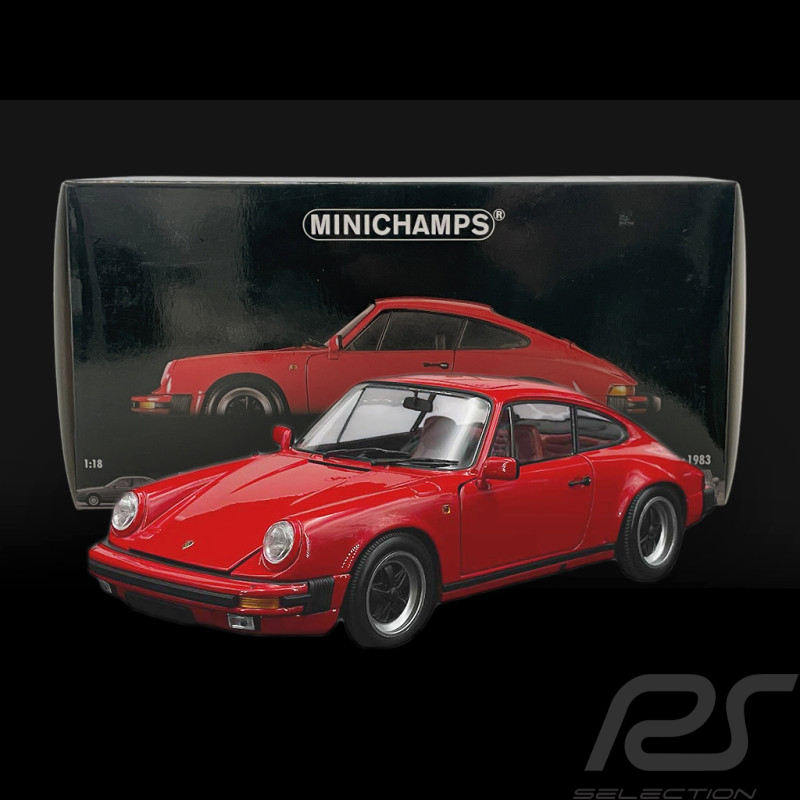 Porsche 911 Carrera 3.2 Coupé 1983 Rouge Indien 1/18 Minichamps 100063021