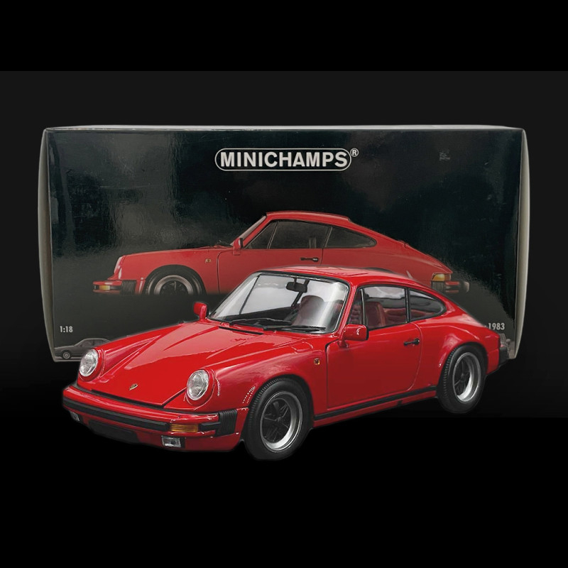 Porsche 911 Carrera 3.2 Coupé 1983 Guards Red 1/18 Minichamps