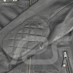 Steve McQueen Lederjacke x 24h Le Mans Austin Marineblau 28075-N - Herren