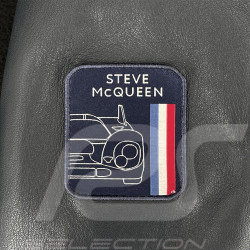 Steve McQueen Leather Jacket x 24h Le Mans Austin Navy Blue 28075-N - Men's