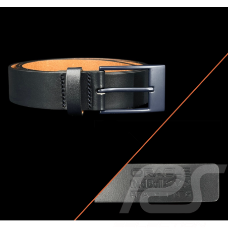 Ceinture Red Bull Racing F1 Team Verstappen Cuir Bleu Nuit TM4810
