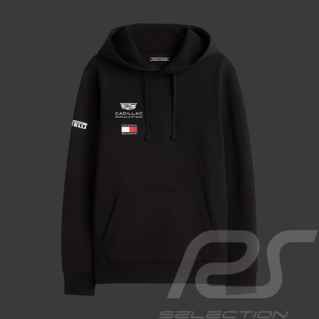 Cadillac Hoodie F1 Team x Tommy Hilfiger 2026 Schwarz MN0MN00106BDS - Unisex