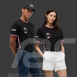 Cadillac T-Shirt F1 Team x Tommy Hilfiger with Tricolor Trim 2026 Black MN0MN00076BDS - Unisex