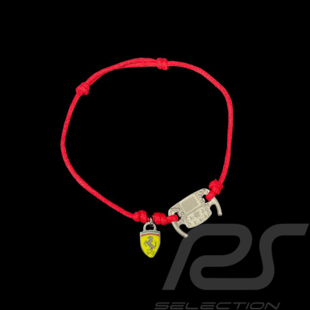 Ferrari Armband Formel 1 Lenkrad Team Leclerc / Hamilton Hergestellt in Italien - Damen / Kinder