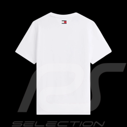 Cadillac T-Shirt F1 Team x Tommy Hilfiger Logos 2026 Weiß MN0MN00082YBR - Unisex