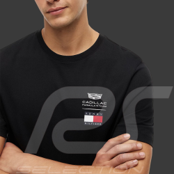 Cadillac T-Shirt F1 Team x Tommy Hilfiger Logos 2026 Schwarz MN0MN00082BDS - Unisex
