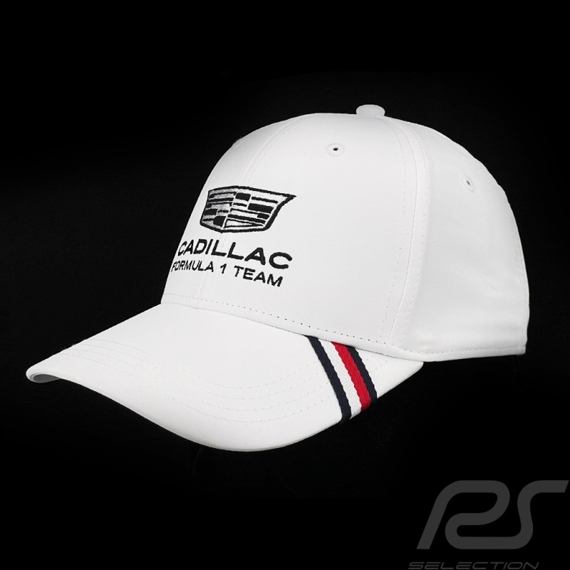 Casquette Cadillac F1 Team x Tommy Hilfiger Écusson 2026 Blanc AU0AU02093YBR - Mixte