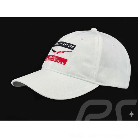 Cadillac Cap F1 Team x Tommy Hilfiger Chevron 2026 Weiß AU0AU02091YCF - Unisex