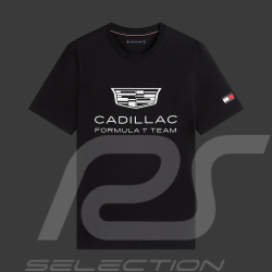 T-Shirt Cadillac F1 Team x Tommy Hilfiger Écusson 2026 Noir MN0MN00100BDS - Mixte