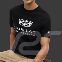Cadillac T-Shirt F1 Team x Tommy Hilfiger Emblem 2026 Black MN0MN00100BDS - Unisex