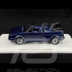 Volkswagen VW Golf Quartett Cabriolet 1992 Inca Bleu 1/18 Norev 188628