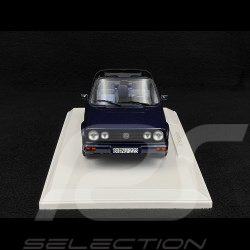 Volkswagen VW Golf Quartett Cabriolet 1992 Inca Blau 1/18 Norev 188628