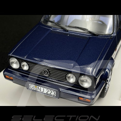 Volkswagen VW Golf Quartett Cabriolet 1992 Bleu Inca 1/18 Norev 188628