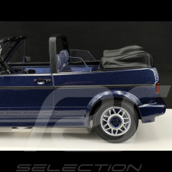 Volkswagen VW Golf Quartett Cabriolet 1992 Bleu Inca 1/18 Norev 188628