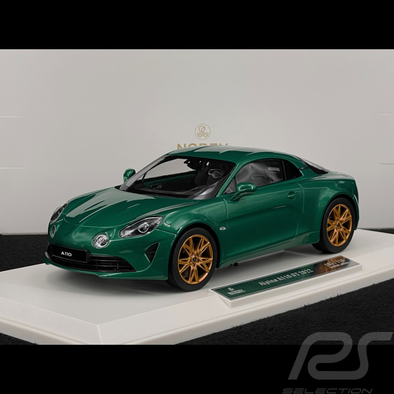 Alpine A110 GT 2022 Smaragdgrün 1/18 Norev 185432