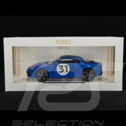Alpine A110 S n° 31 Rallye Monte Carlo 2021 Esteban Ocon 1/18 Norev 185427