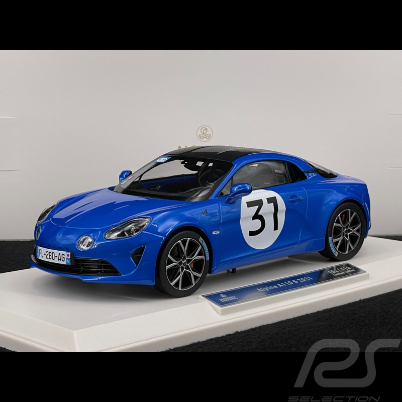 Alpine A110 S n° 31 Rallye Monte Carlo 2021 Esteban Ocon 1/18 Norev 185427
