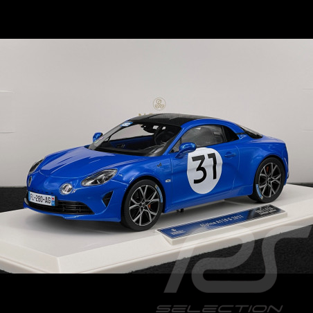 Alpine A110 S n° 31 Rallye Monte Carlo 2021 Esteban Ocon 1/18 Norev 185427