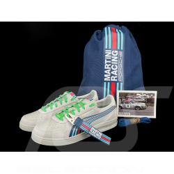 Chaussure Porsche Martini Racing Puma Gris + Sac + Porte-clés Edition Limitée WAP101T0MR - mixte