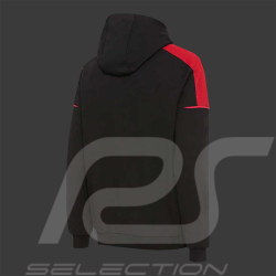 Porsche Kapuzenpullover Motorsport 4 Collection hoodie schwarz / rot WAP124NFMS - Herren