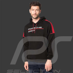 Sweat Porsche Motorsport 4 Collection hoodie à capuche noir / rouge WAP124NFMS - homme