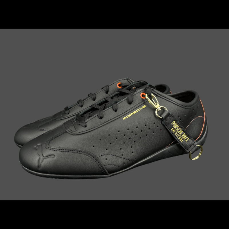 Porsche Shoes Speedcat Race Americana Puma + Keyring Black 309090