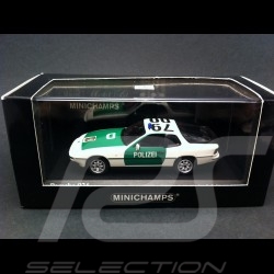 Porsche 924 Police Autoroutière Dusseldorf 1984 1/43 Minichamps 400062190
