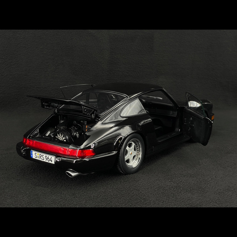 Porsche 911 Carrera RS Type 964 Speedline Rims 1992 Black 1/12 KK