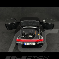 Porsche 911 Carrera RS Typ 964 Speedline-Felgen 1992 Schwarz 1/12 KK Scale KKDC120243S