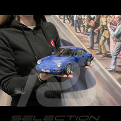 Porsche 911 Carrera RS Typ 964 Speedline-Felgen 1992 Blau 1/12 KK Scale KKDC120244S