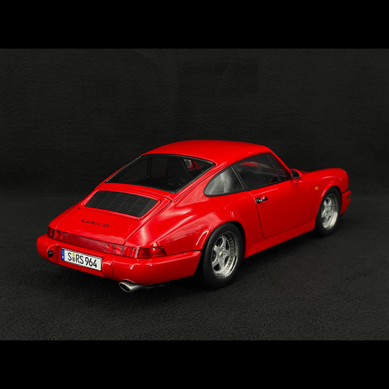 Porsche 911 Carrera RS Type 964 Speedline Rims 1992 Red 1/12 KK