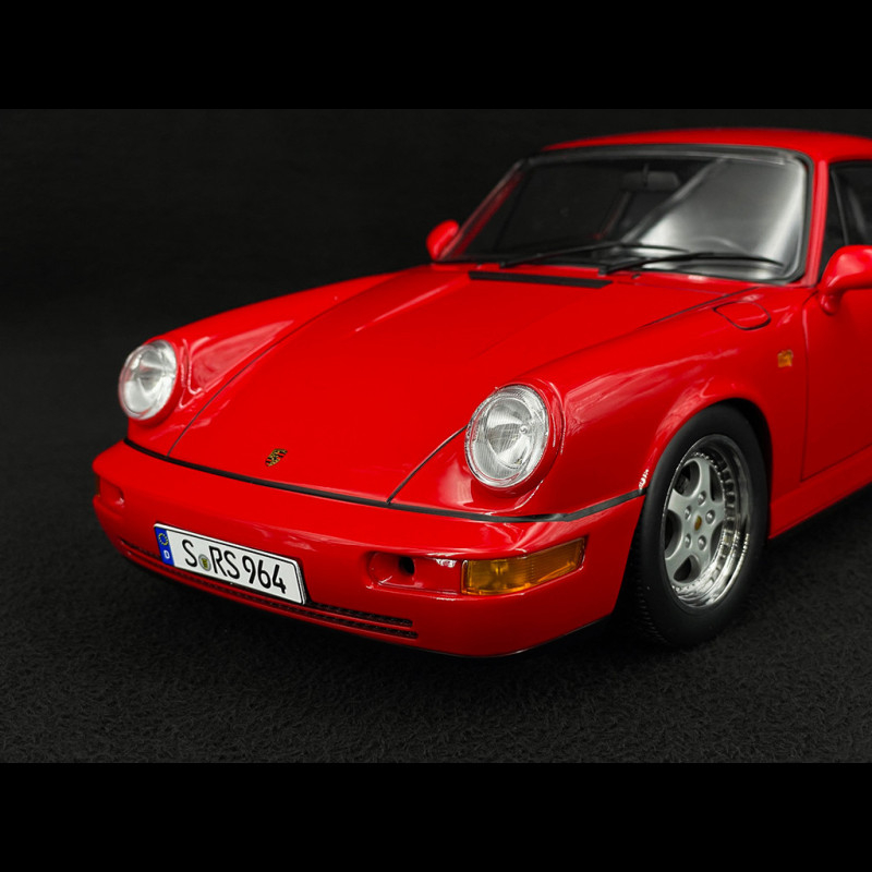 Porsche 911 Carrera RS Type 964 Speedline Rims 1992 Red 1/12 KK