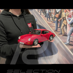 Porsche 911 Carrera RS Typ 964 Speedline-Felgen 1992 Rot 1/12 KK Scale KKDC120242S