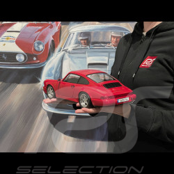 Porsche 911 Carrera RS Type 964 Jantes Speedline 1992 Rouge 1/12 KK Scale KKDC120242S
