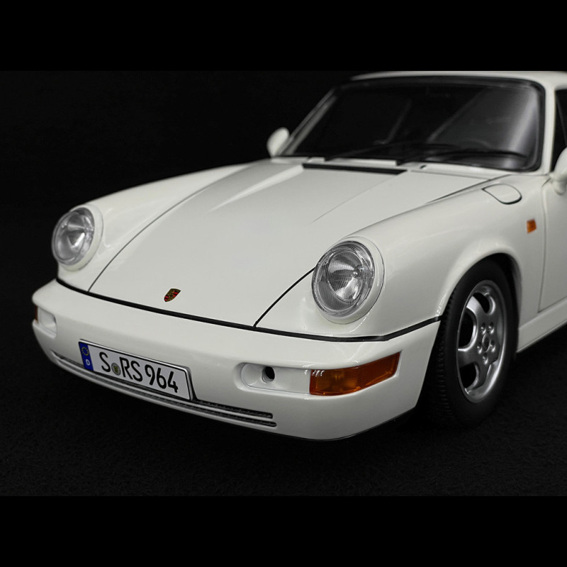 Porsche 911 Carrera RS Type 964 Cup Rims 1992 White 1/12 KK Scale