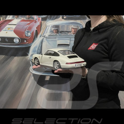 Porsche 911 Carrera RS Typ 964 Cup-Felgen 1992 Weiß 1/12 KK Scale KKDC120241C