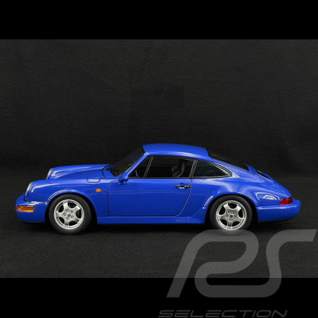 Porsche 911 Carrera RS Type 964 Jantes Cup 1992 Bleu 1/12 KK Scale KKDC120244C