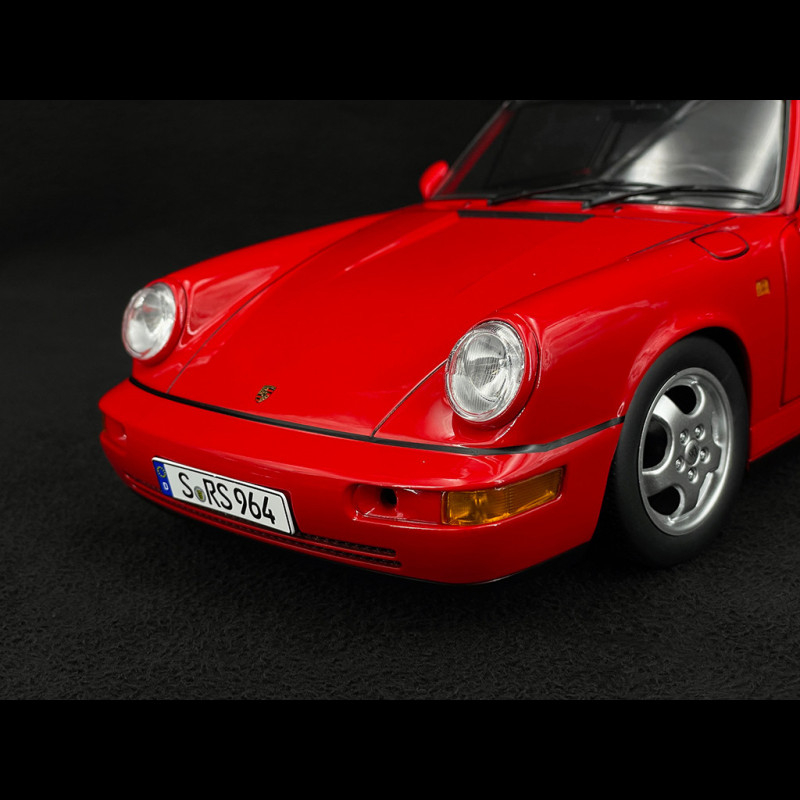 Porsche 911 Carrera RS Type 964 Jantes Cup 1992 Rouge 1/12 KK