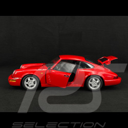 Porsche 911 Carrera RS Type 964 Cup Rims 1992 Red 1/12 KK Scale KKDC120242C