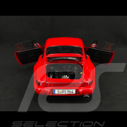 Porsche 911 Carrera RS Type 964 Jantes Cup 1992 Rouge 1/12 KK Scale KKDC120242C