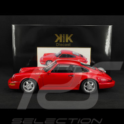 Porsche 911 Carrera RS Type 964 Cup Rims 1992 Red 1/12 KK Scale KKDC120242C