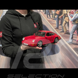 Porsche 911 Carrera RS Typ 964 Cup-Felgen 1992 Rot 1/12 KK Scale KKDC120242C