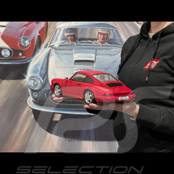 Porsche 911 Carrera RS Typ 964 Cup-Felgen 1992 Rot 1/12 KK Scale KKDC120242C