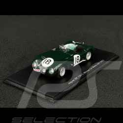 Jaguar XK120 C n° 18 Vainqueur 24h Le Mans 1953 1/43 Spark 43LM1953