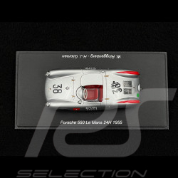 Porsche 550 n° 38 24h Le Mans 1955 1/43 Spark S9715